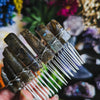 DARK LABRADORITE - HAIRCOMB