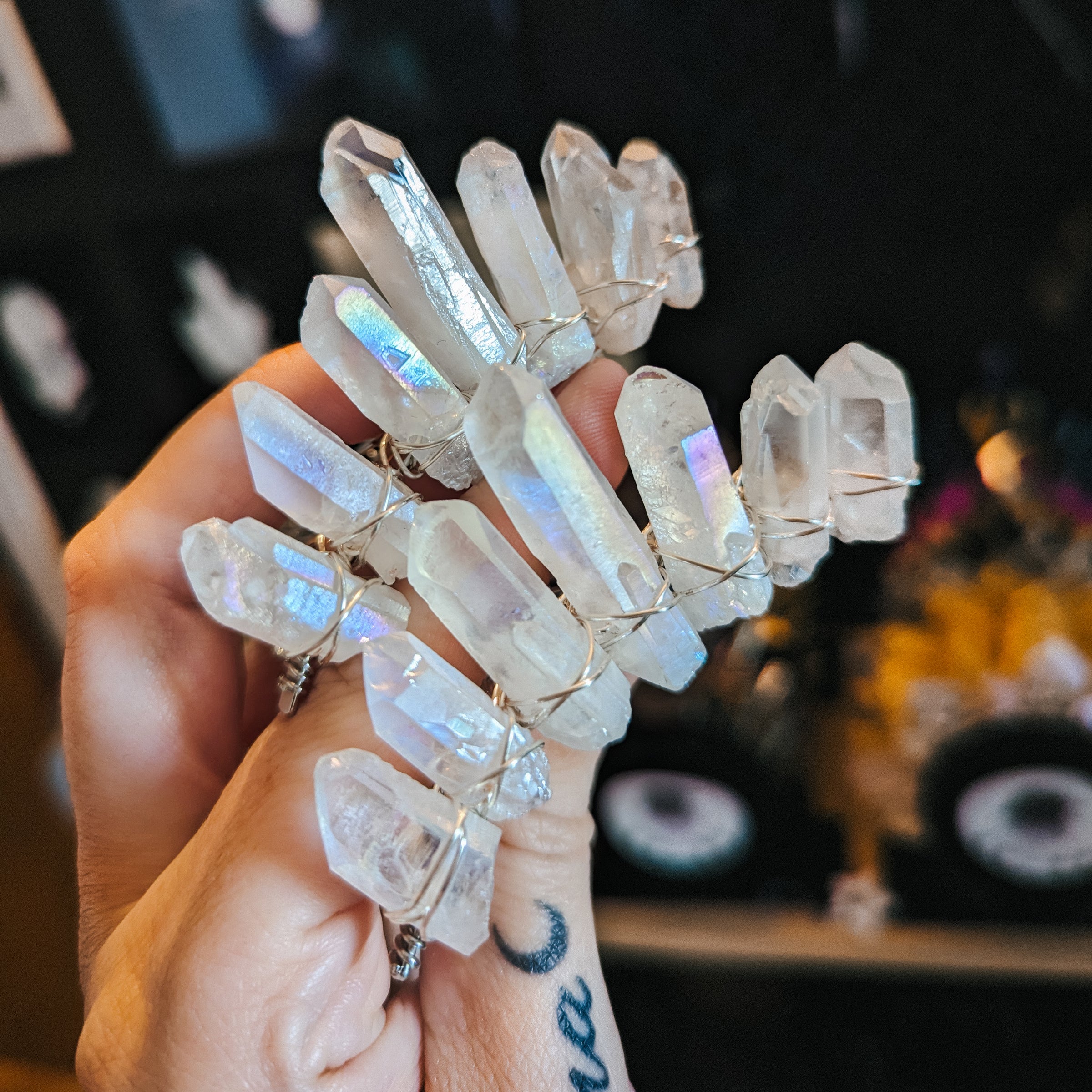 MINI-COURONNE D'AURA D'ANGE