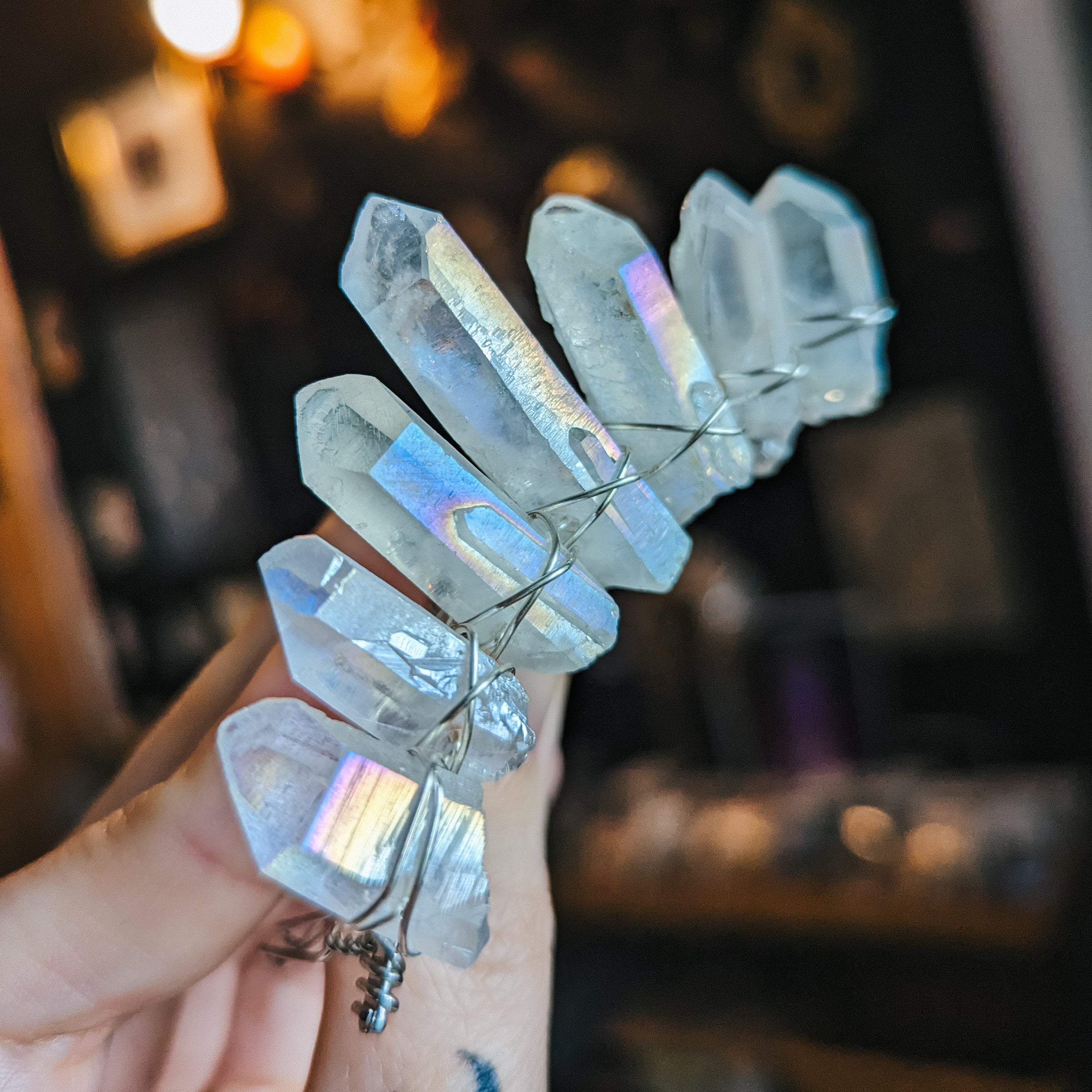 MINI-COURONNE D'AURA D'ANGE