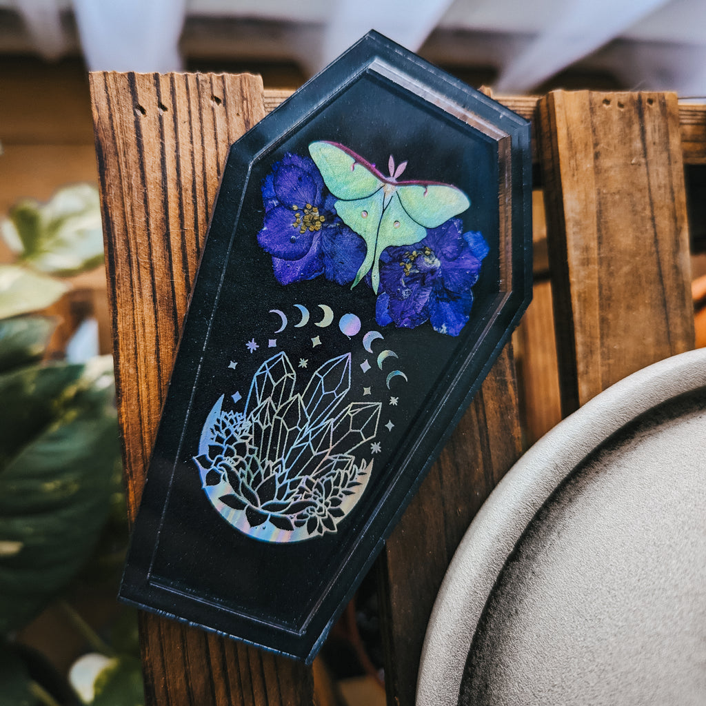 COFFIN CRYSTALS TRAY