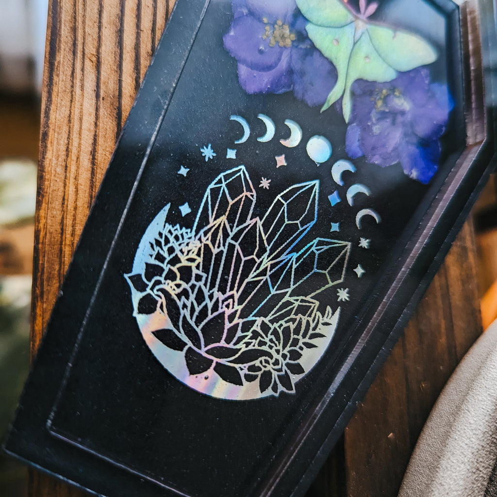 COFFIN CRYSTALS TRAY