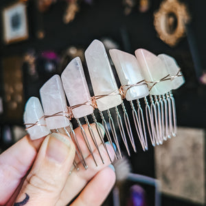 LOVE STONE - HAIRCOMB