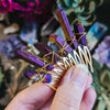 TINY PURPLE COMB