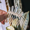 PEIGNE EN QUARTZ POLONAIS