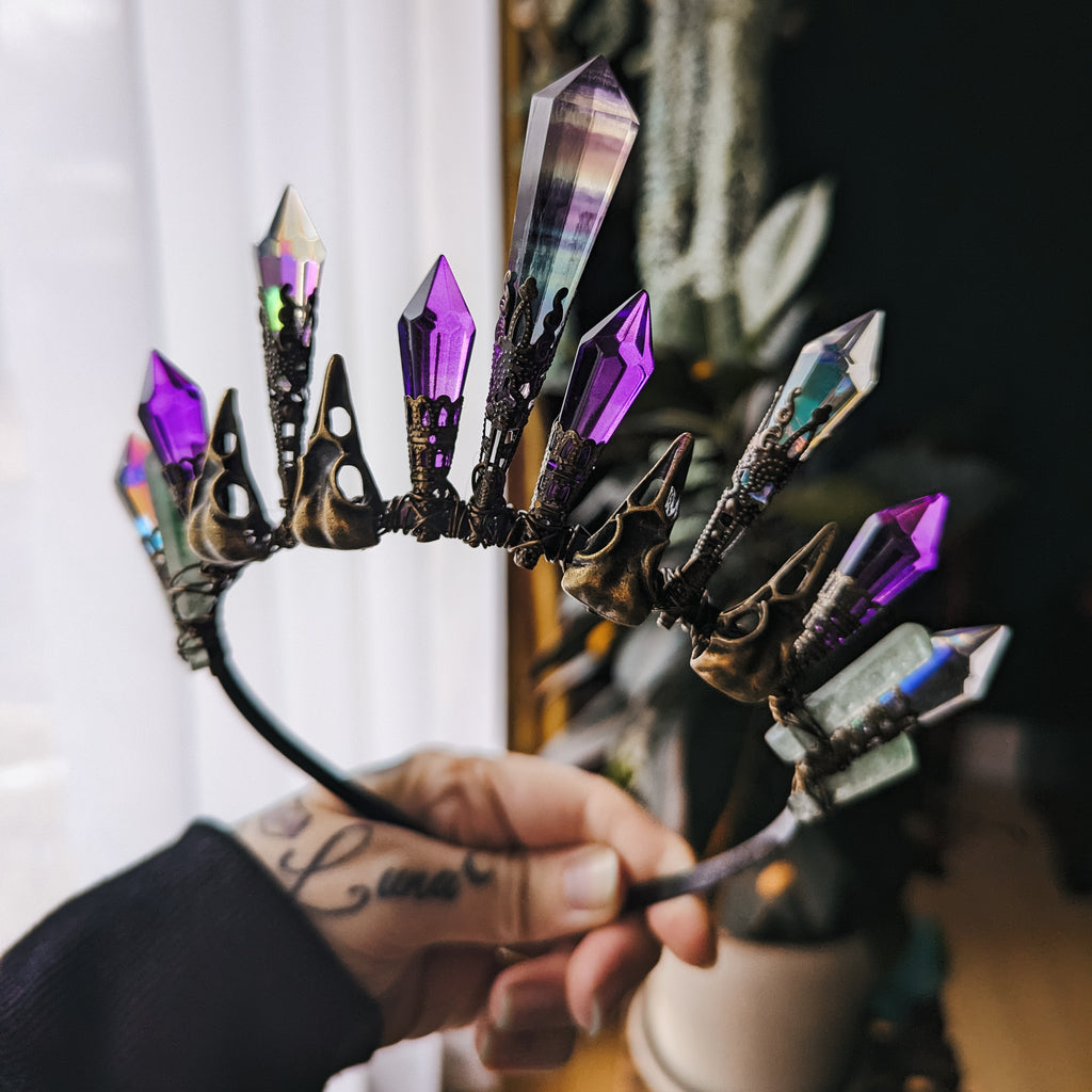 CROW ROYALTY FLUORITE