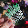 SILVER-GREEN COMB
