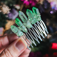 SILVER-GREEN COMB
