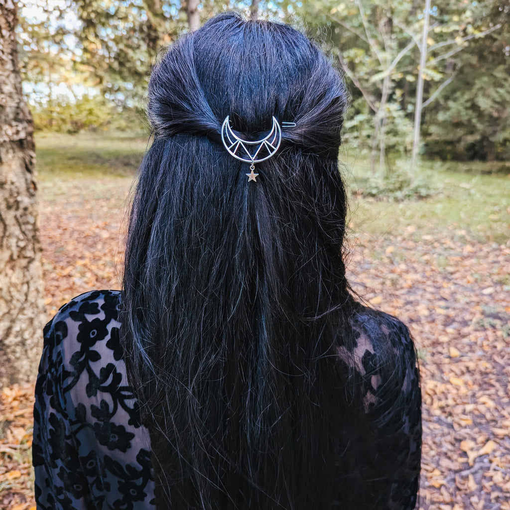 SILVER MOONCLIP