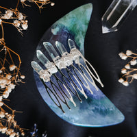PEIGNE EN QUARTZ POLONAIS
