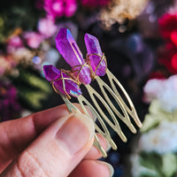 PETIT PEIGNE VIOLET BRILLANT [G]