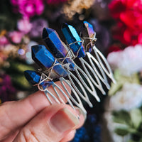 SILVER-BLUE COMB