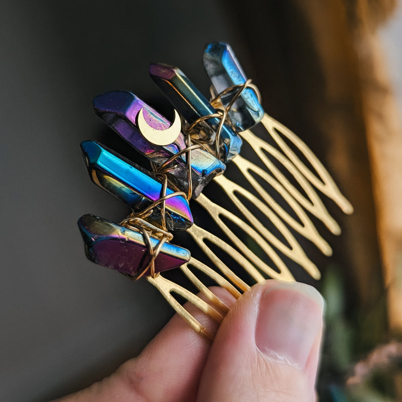 GOLD RAINBOW COMB🌙