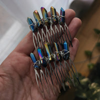 SILVER RAINBOW COMB