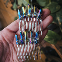 SILVER RAINBOW COMB