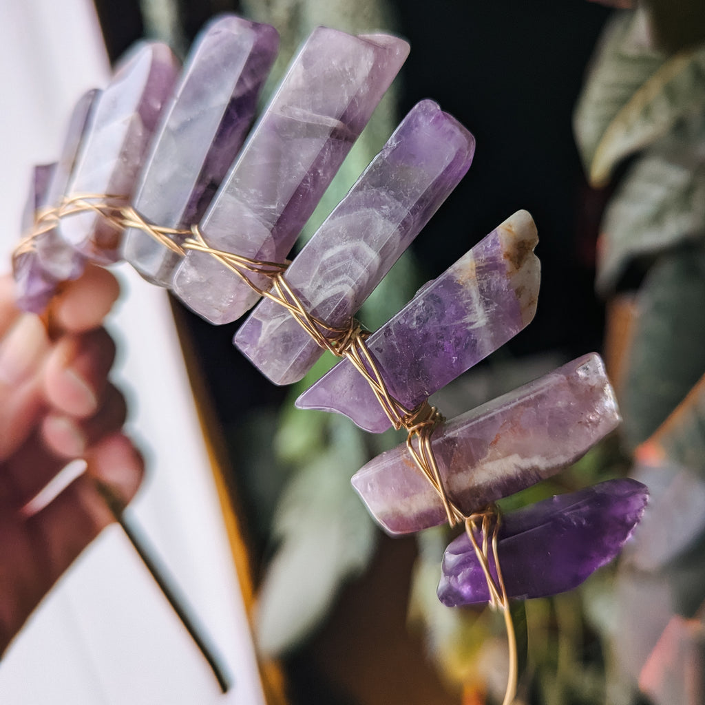 MINI AMETHYST GOLD
