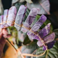 MINI AMETHYST GOLD