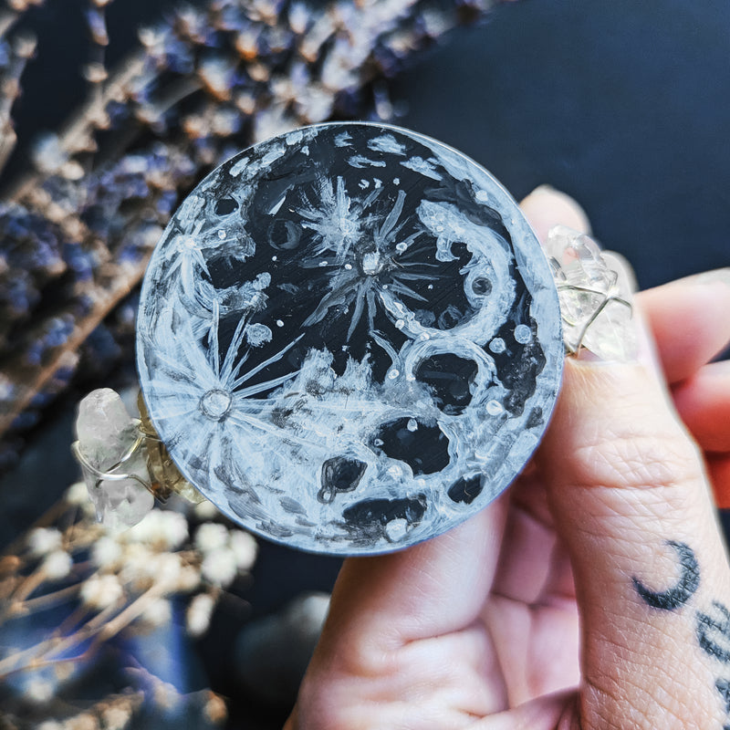 FULL MOON HAIR CLIP