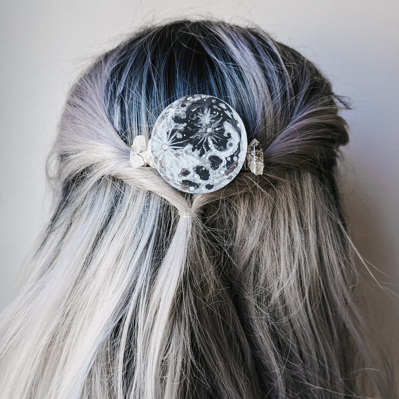 FULL MOON HAIR CLIP