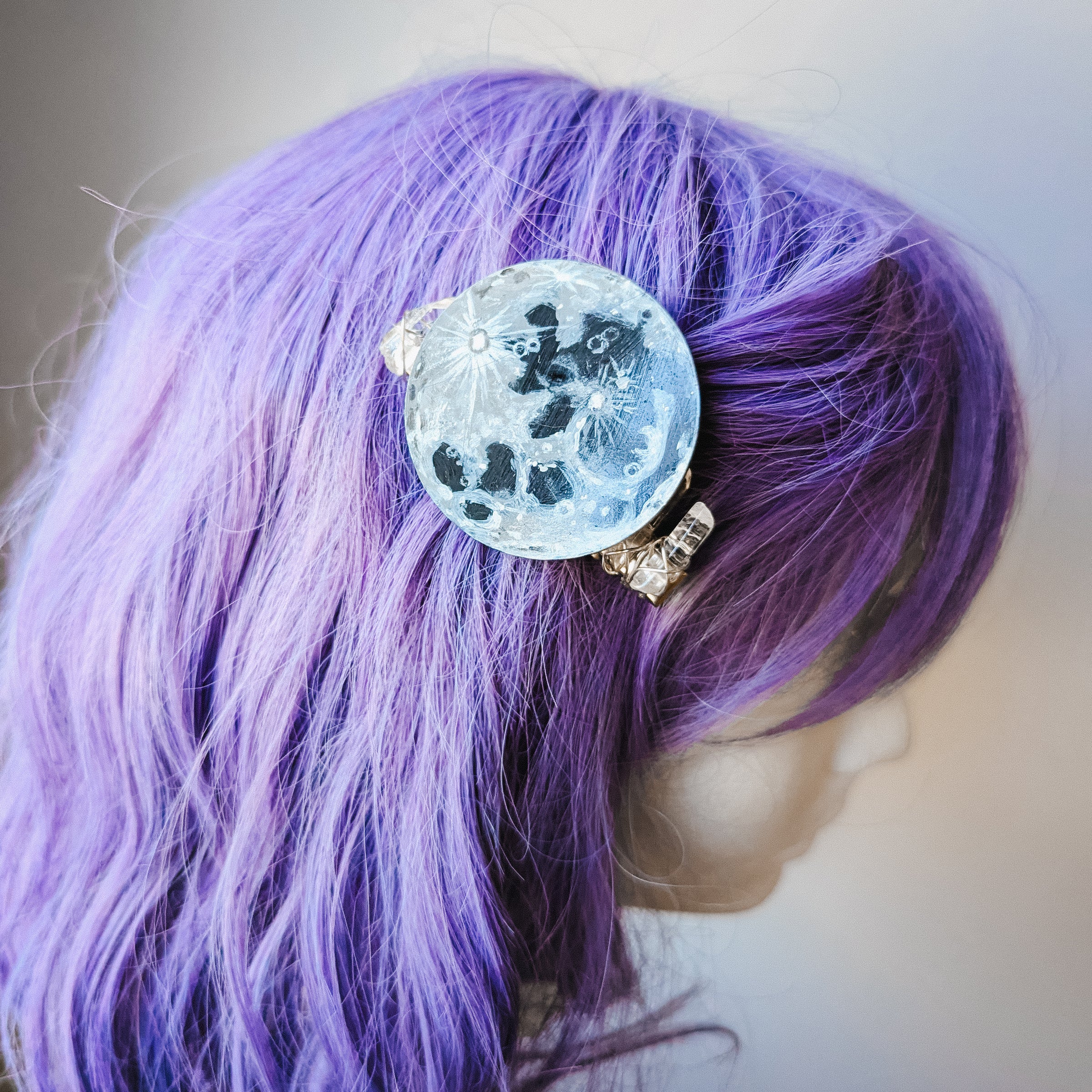 FULL MOON HAIR CLIP