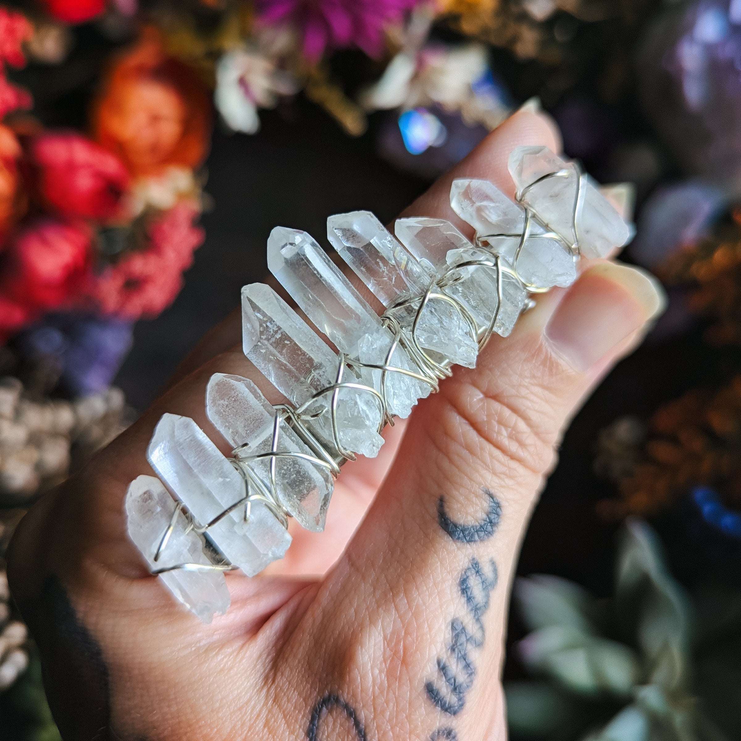 RAW QUARTZ HAIR CLIP