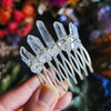 SILVER-CLEAR COMB