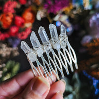 SILVER-CLEAR COMB