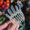 PEIGNE EN QUARTZ POLONAIS