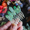 SILVER-GREEN COMB