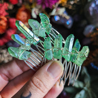 SILVER-GREEN COMB