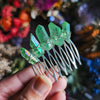 SILVER-GREEN COMB
