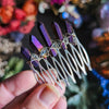PEIGNE DRAGA EN ARGENT