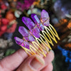 PEIGNE VIOLET BRILLANT[G]