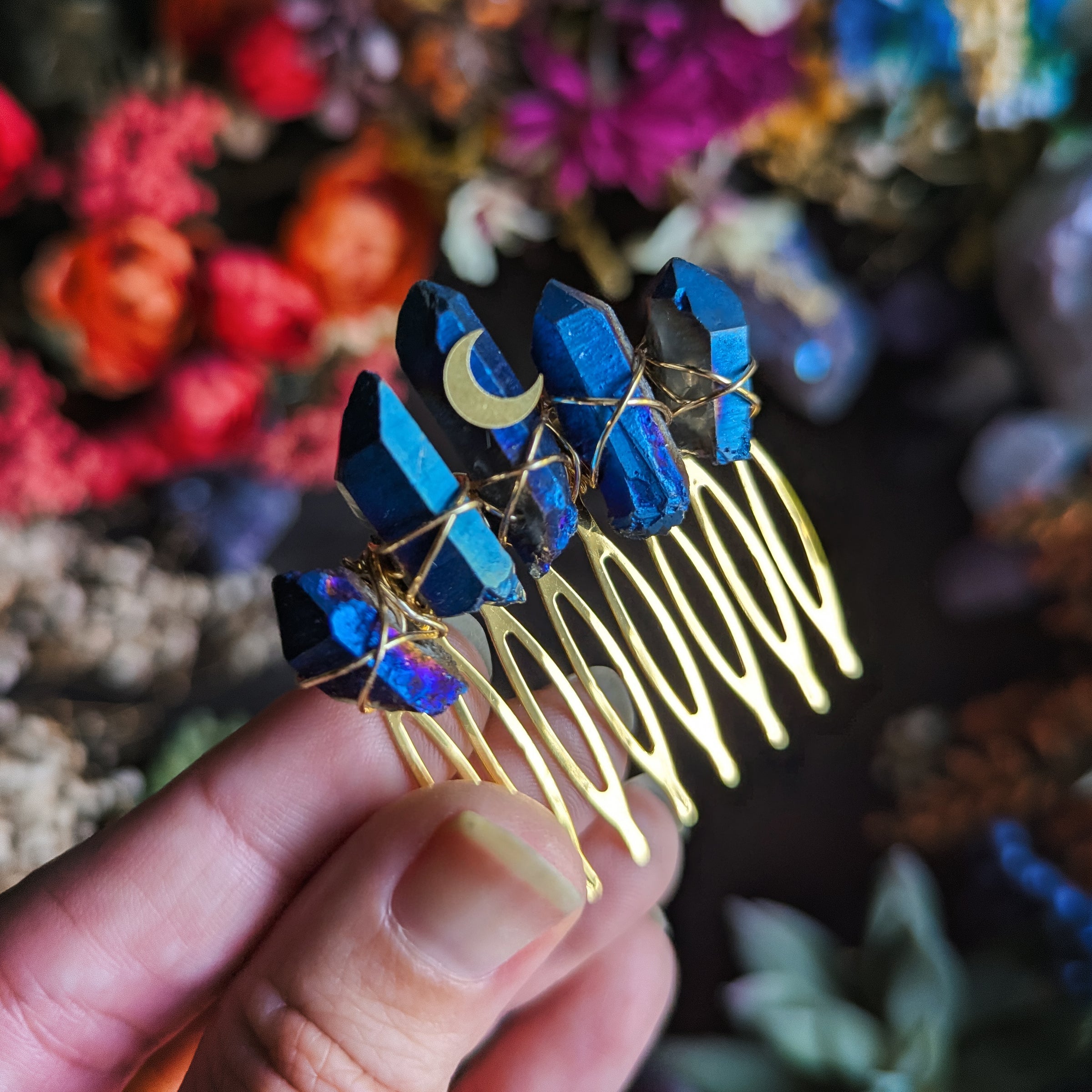 GOLD-BLUE COMB🌙