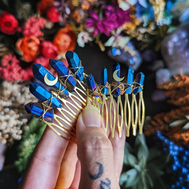 GOLD-BLUE COMB🌙