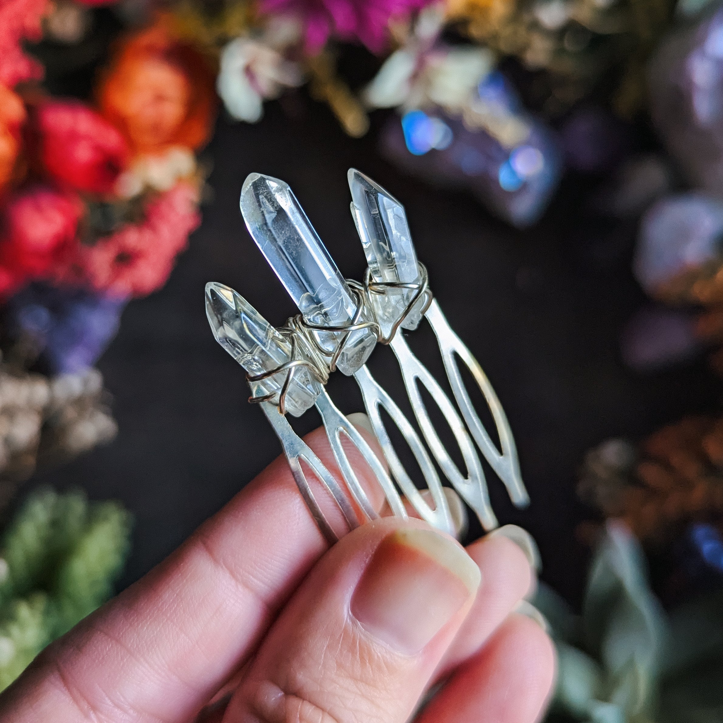 PETITS PEIGNES TRANSPARENTS POUR VERNIS