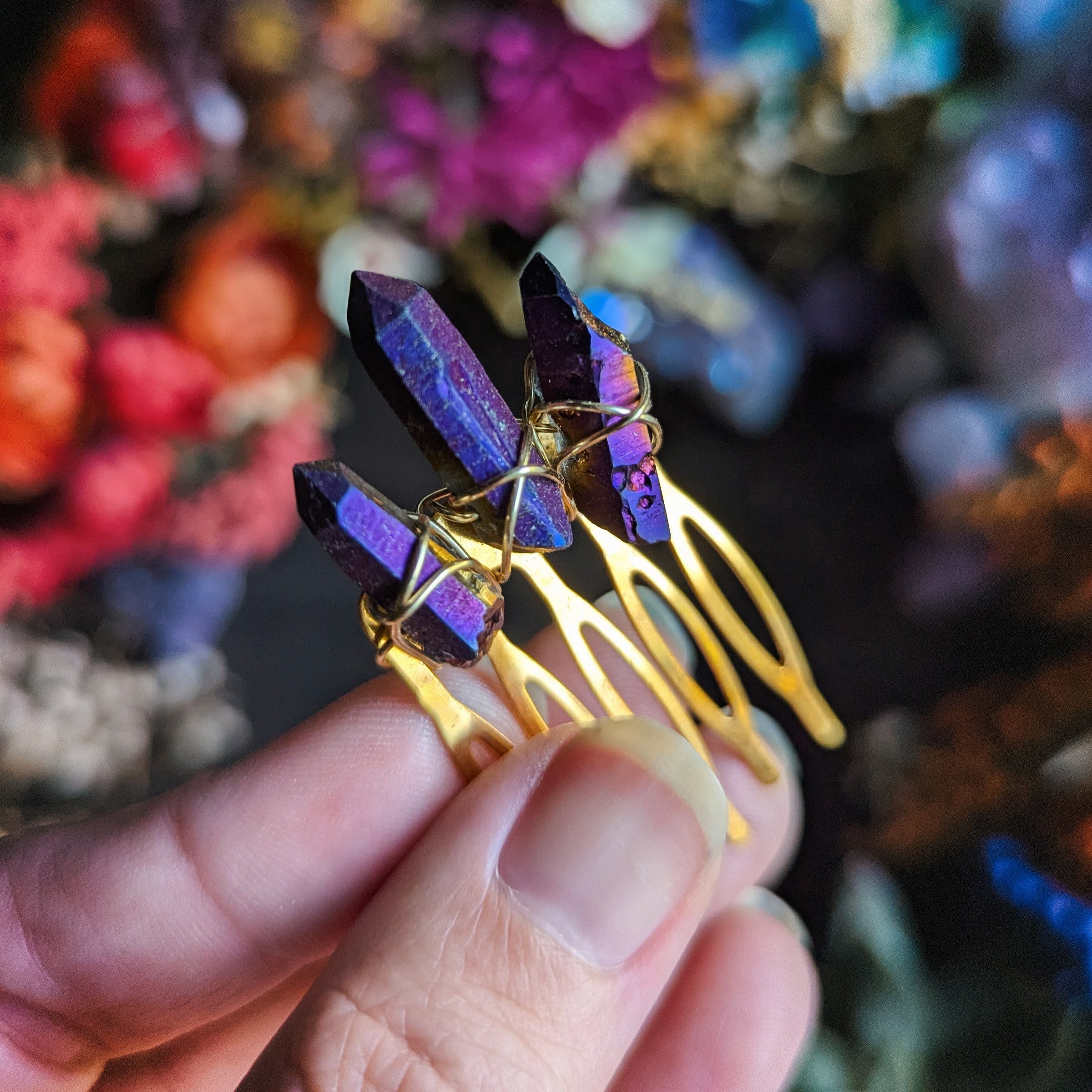 PETIT PEIGNE VIOLET[G]