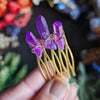PETIT PEIGNE VIOLET BRILLANT [G]