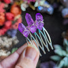 PETITS PEIGNES VIOLET BRILLANT