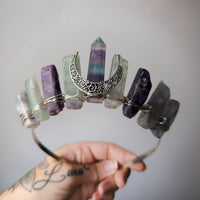 FLUORITE & AMETHYST