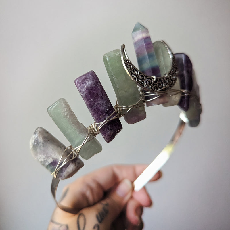 FLUORITE & AMETHYST