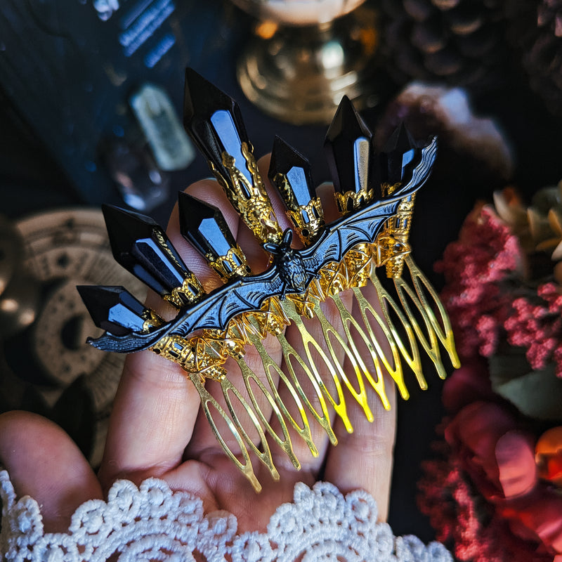HAUNTED ELEGANCE - HAIR COMB🦇