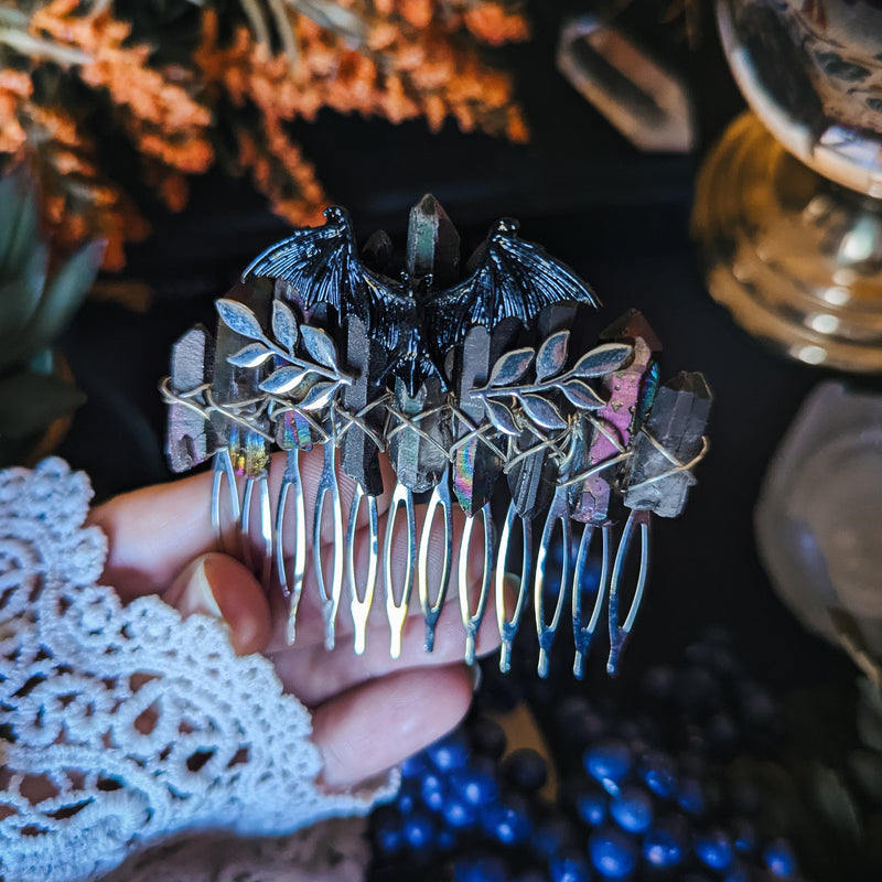 VEIL OF SHADOWS - HAIR COMB🦇