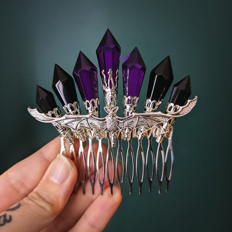 PURPLE POISON - HAIR COMB🦇