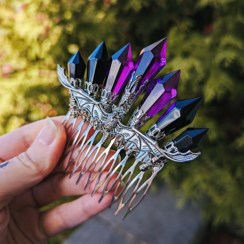PURPLE POISON - HAIR COMB🦇