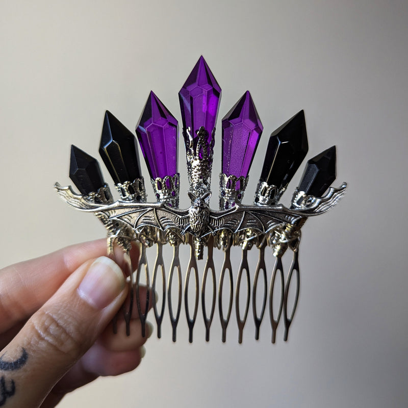 PURPLE POISON - HAIR COMB🦇