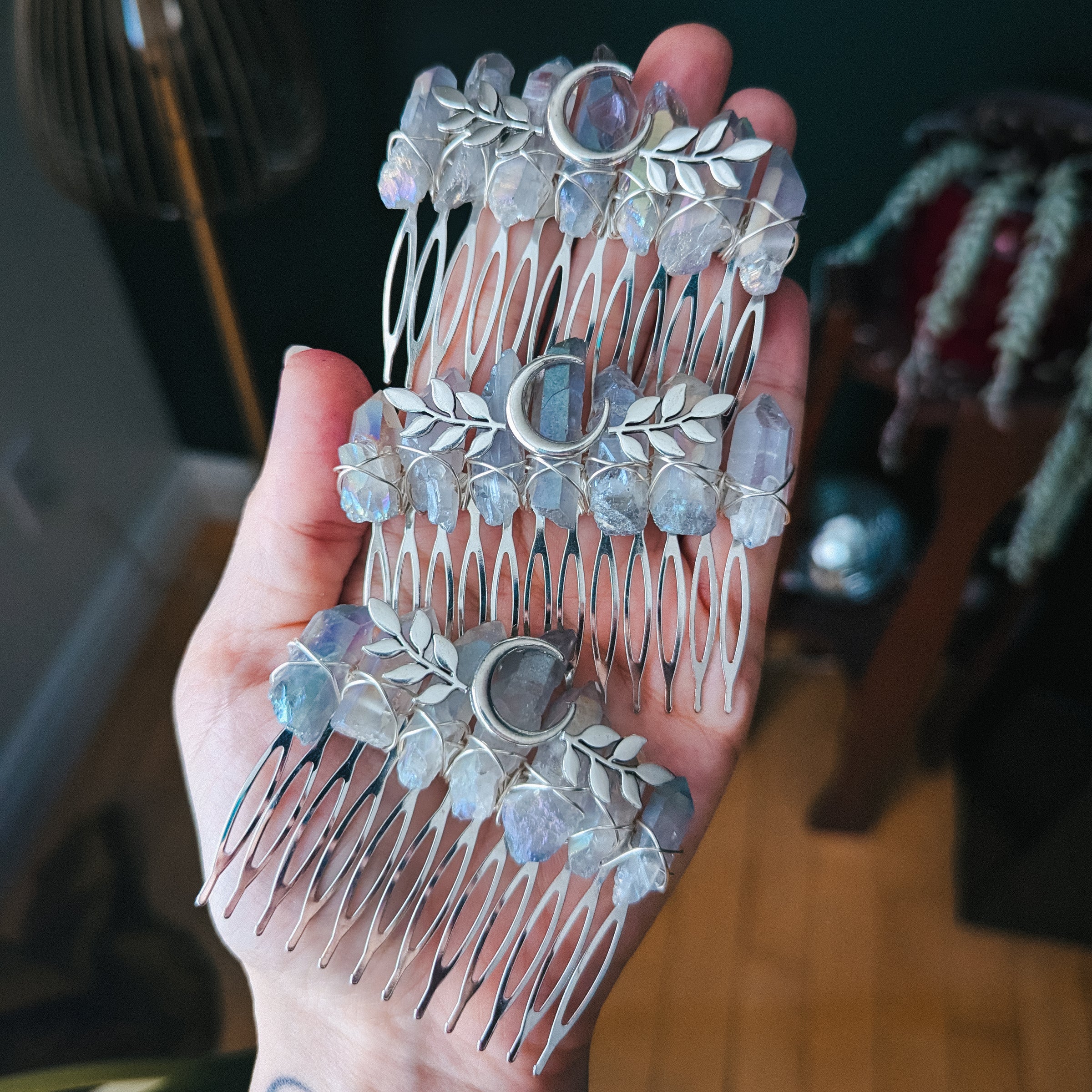 AGATE MOUSSE - PEIGNE À CHEVEUX🌙🌿