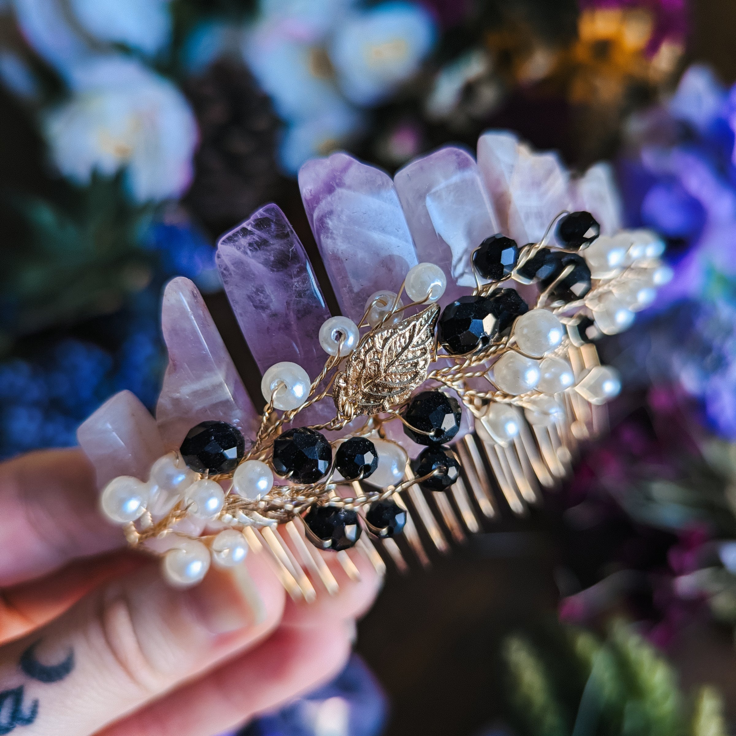 LILAS PRÉCIEUX - PEIGNE À CHEVEUX