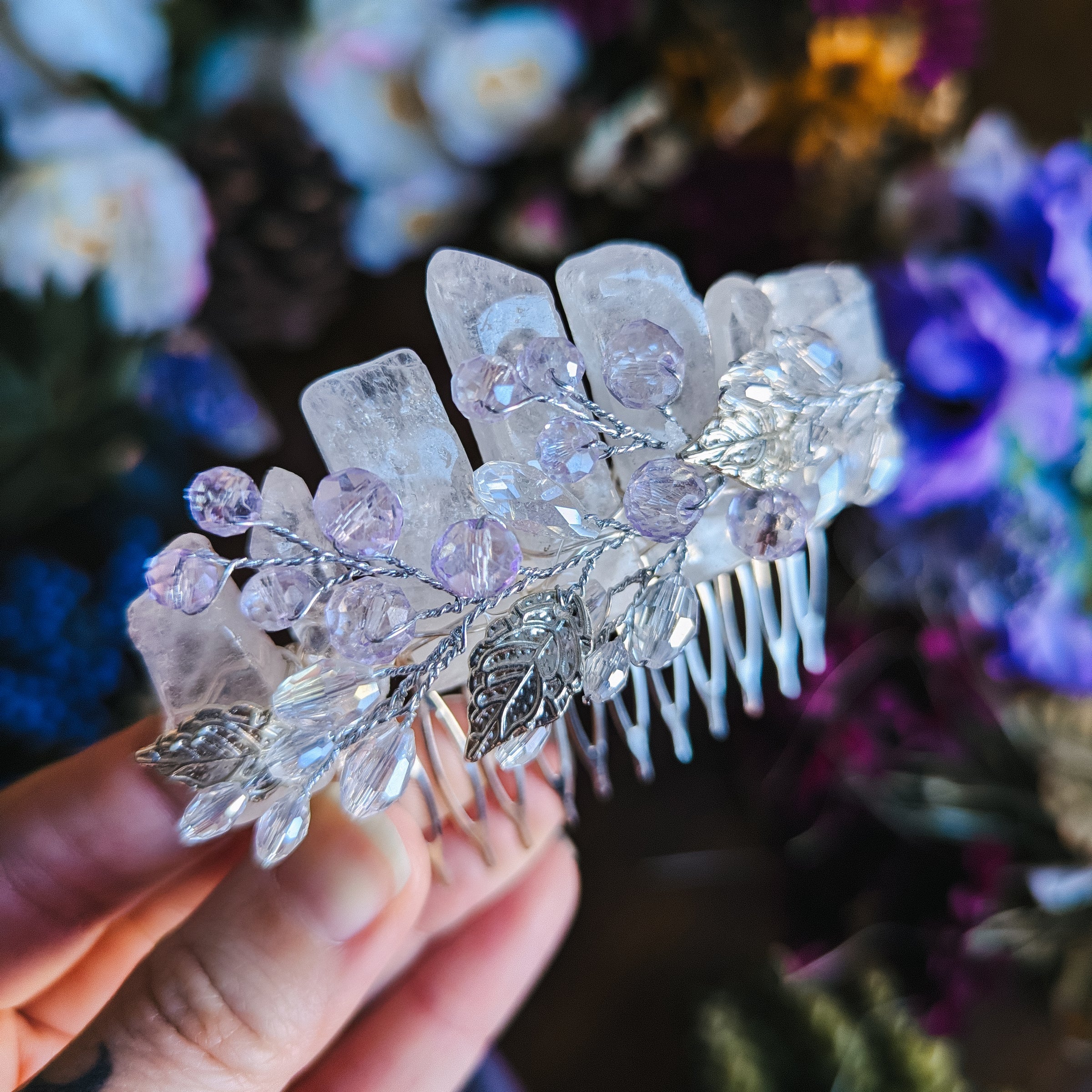 LILAS PRÉCIEUX - PEIGNE À CHEVEUX