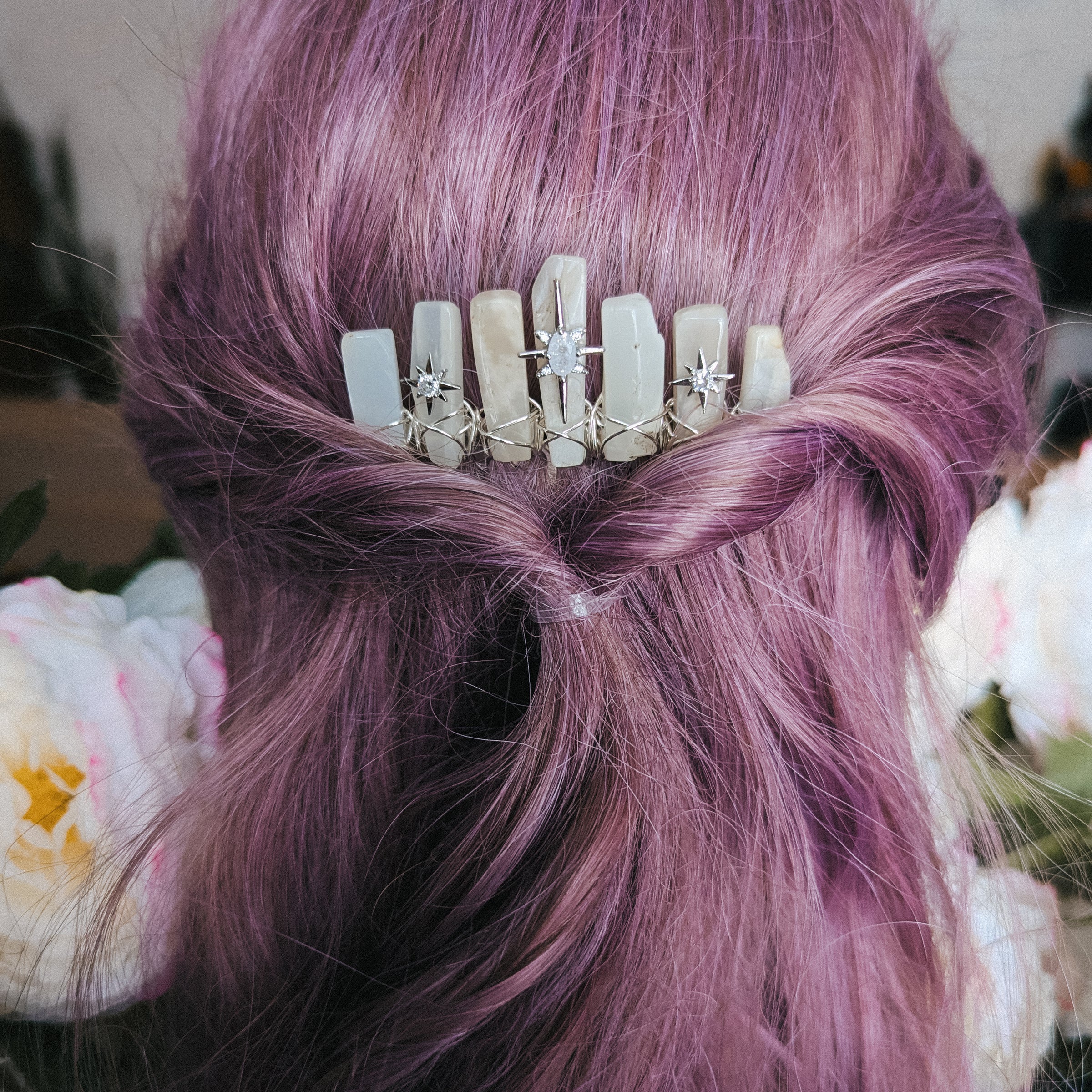 AGATE MOUSSE - PEIGNE À CHEVEUX🌙🌿