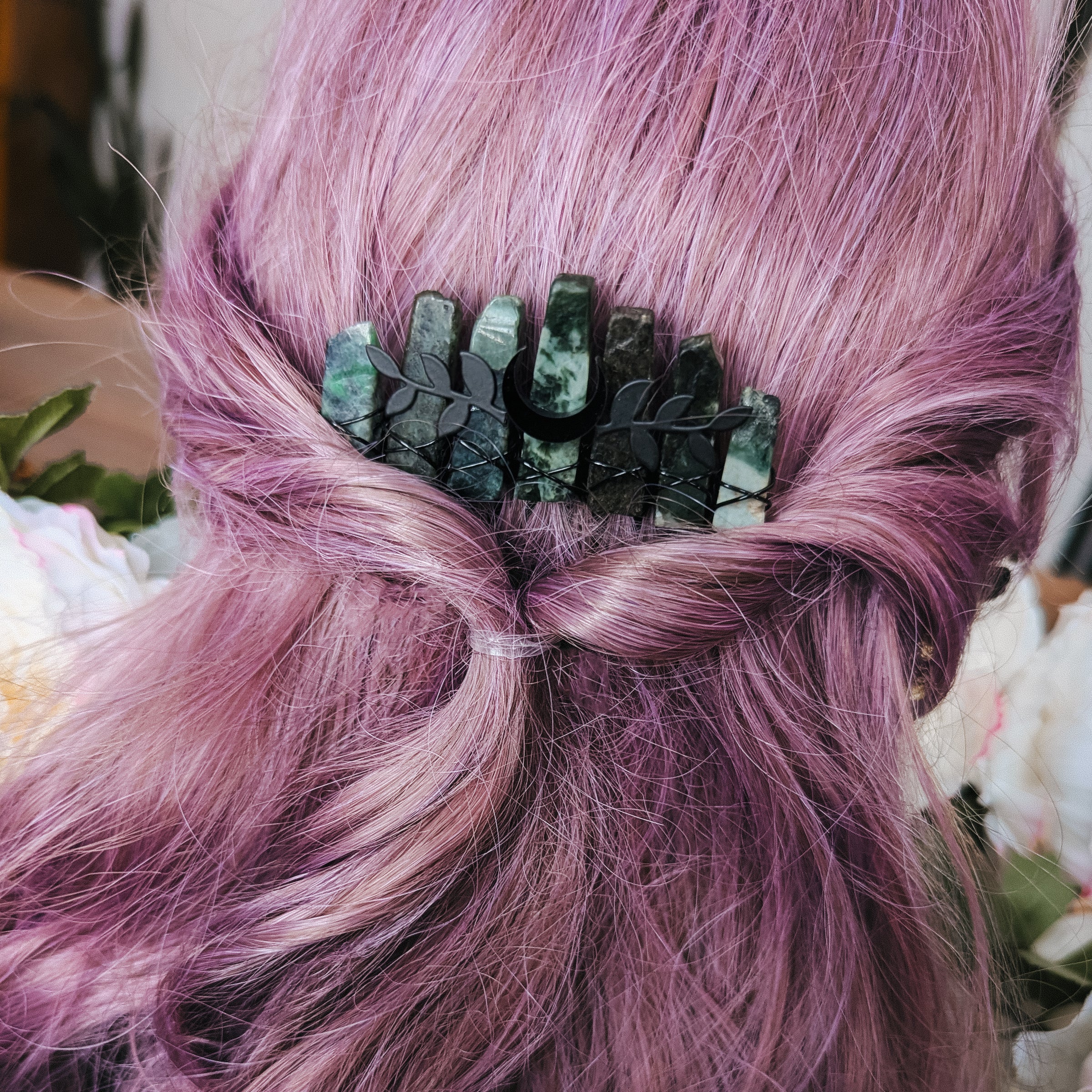 AGATE MOUSSE - PEIGNE À CHEVEUX🌙🌿